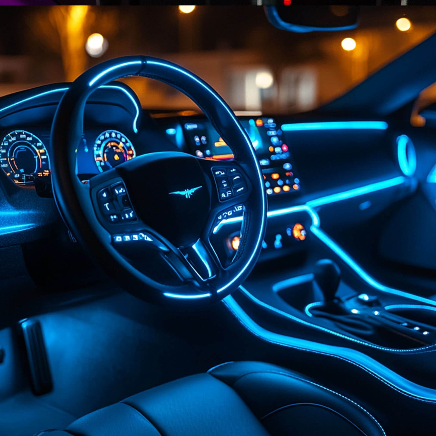 LUZ LED PARA CARRO, MOTO, DECORACION DE INTERIORES