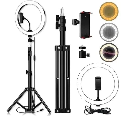 Aro De Luz 26 Cm Profesional 2 Metros De