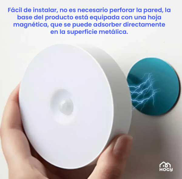 LUZ LED CON SENSOR X3
