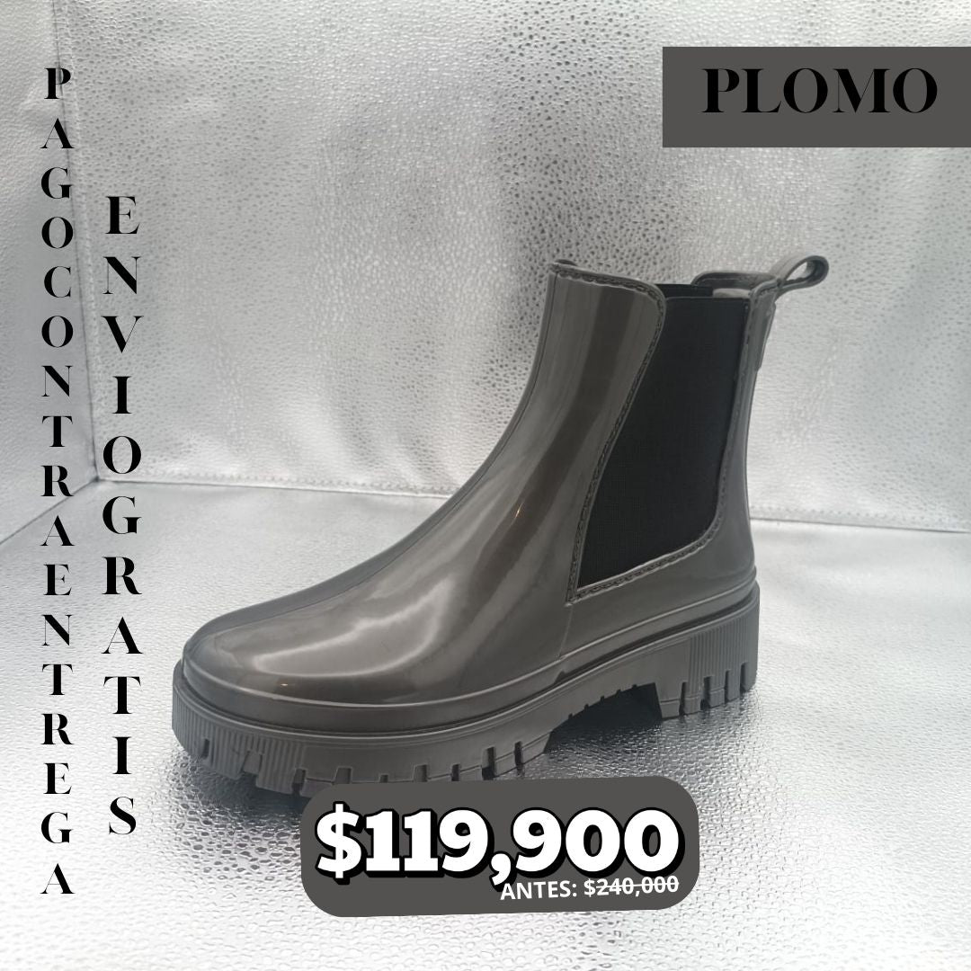 BOTA IMPERMEABLE NEGRA