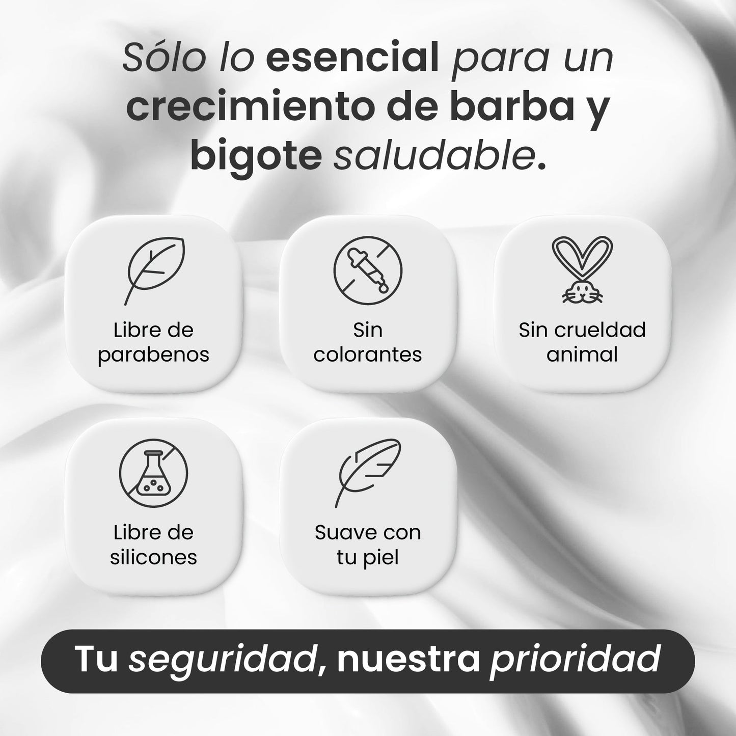 LLEVA 2X POR SUPER PRECIO Bálsamo para Crecimiento de Barba Ultra Potente con Minoxidil 20% | 100mL