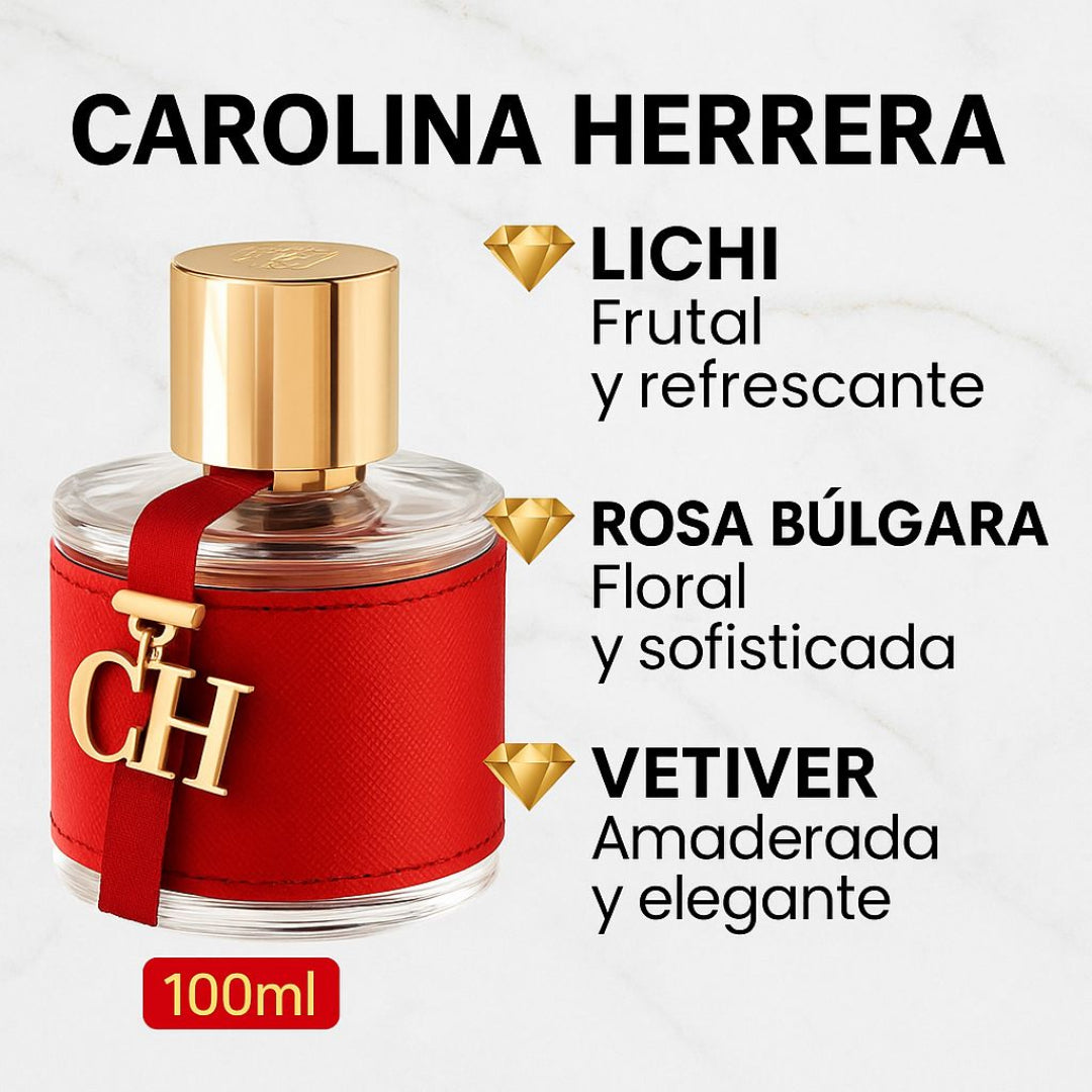 🌸 CH Dama 100ML + Perfumero Recargable