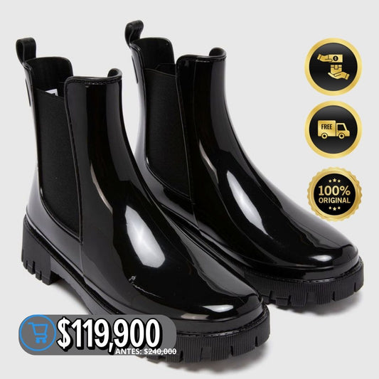 BOTA IMPERMEABLE NEGRA